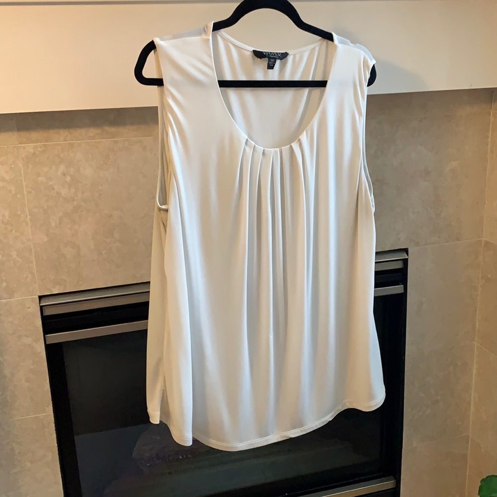 KASPER Pleated Tank